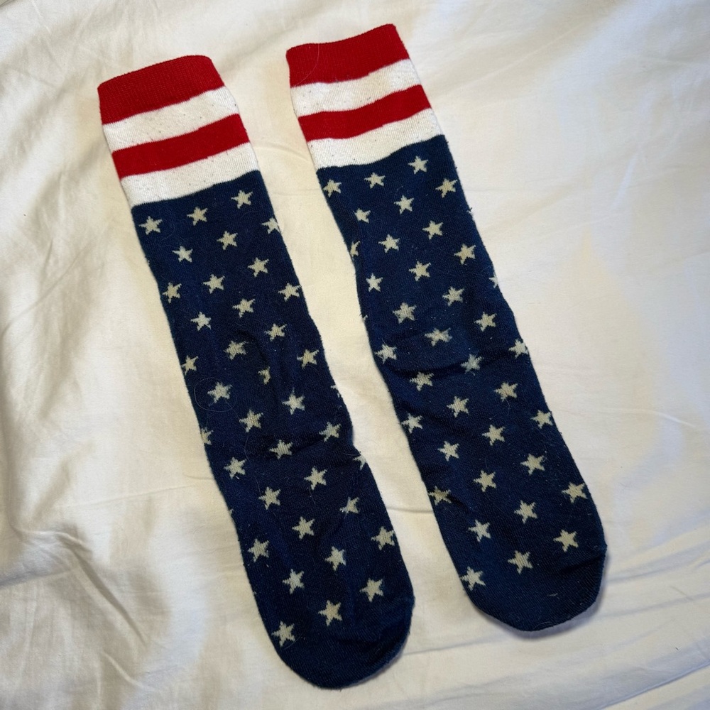 American flag socks